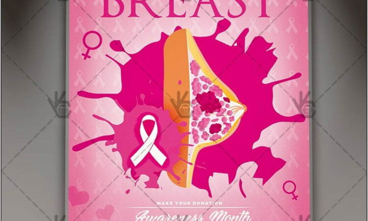 Breast Cancer Flyer Template