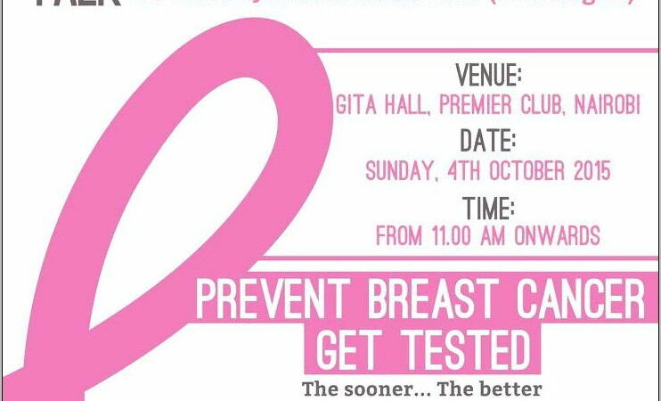 Breast Cancer Walk Flyer Template