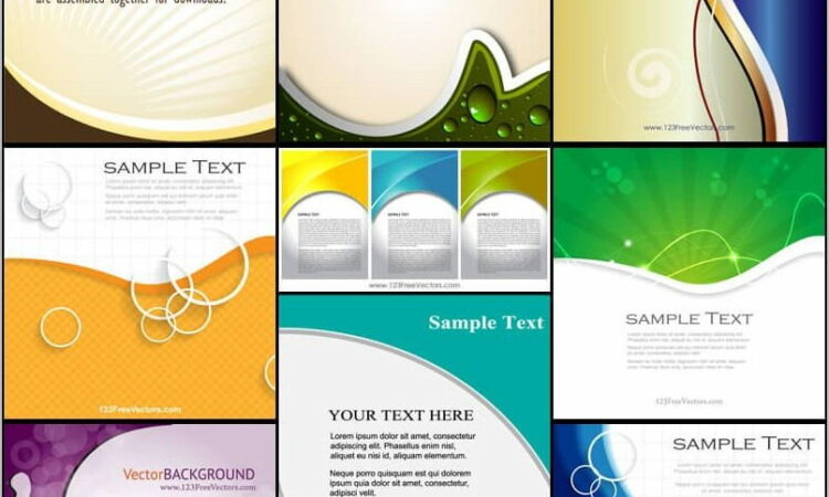 Brochure Templates Free Download Illustrator