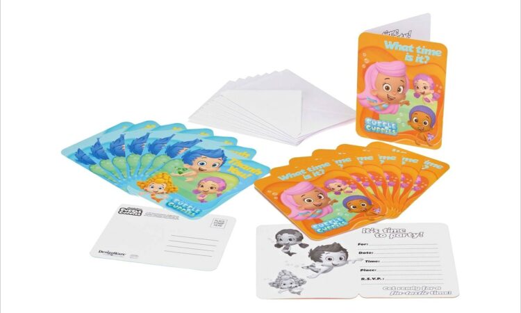 Bubble Guppies Birthday Invitations Online