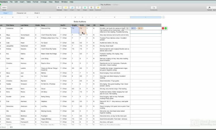 Budget Spreadsheet For Mac Numbers