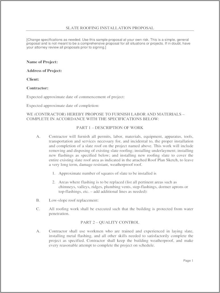 Builders Contract Template Free Uk