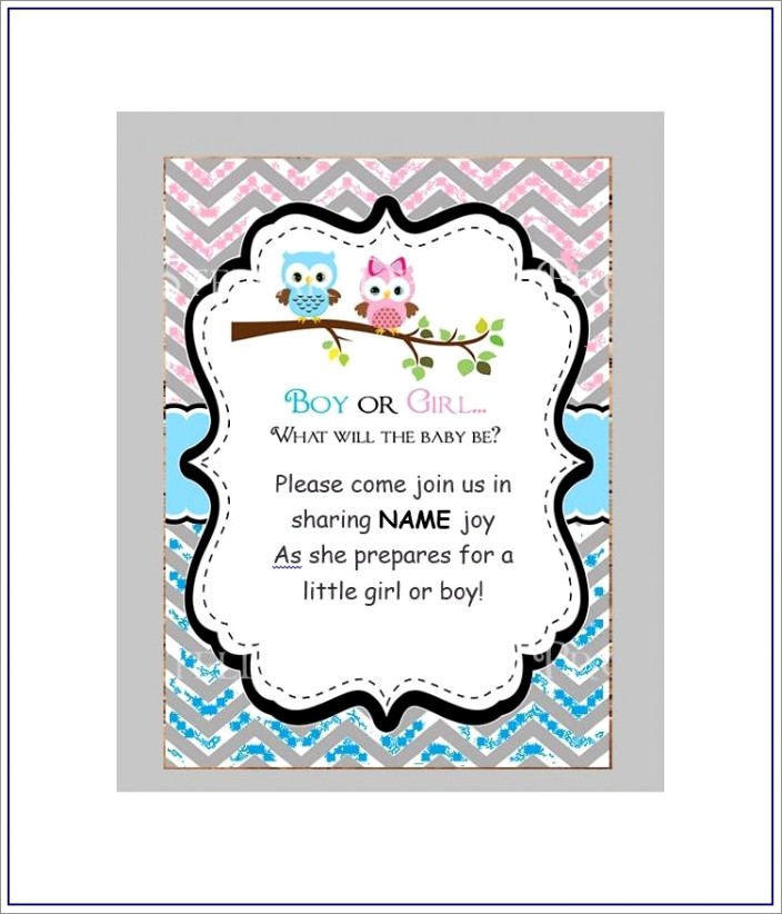 Bumble Bee Gender Reveal Invitation Templates