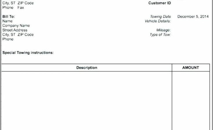 Bus Transportation Invoice Template