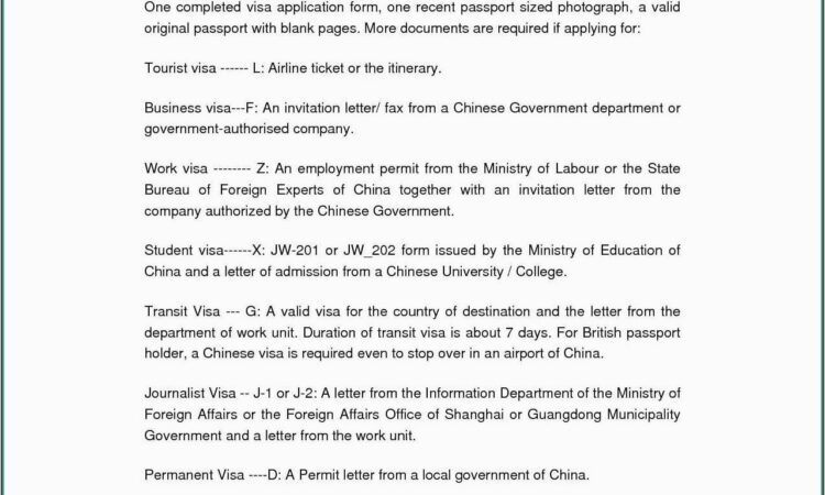 Business Invitation Letter Sample For Visa