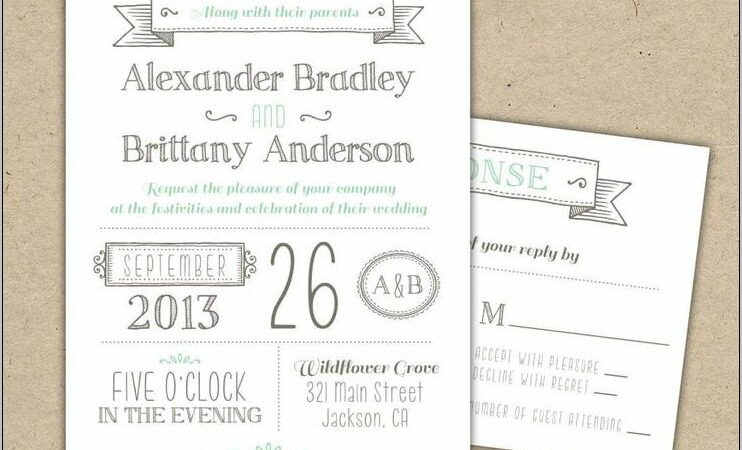 Business Invitation Templates Free Download