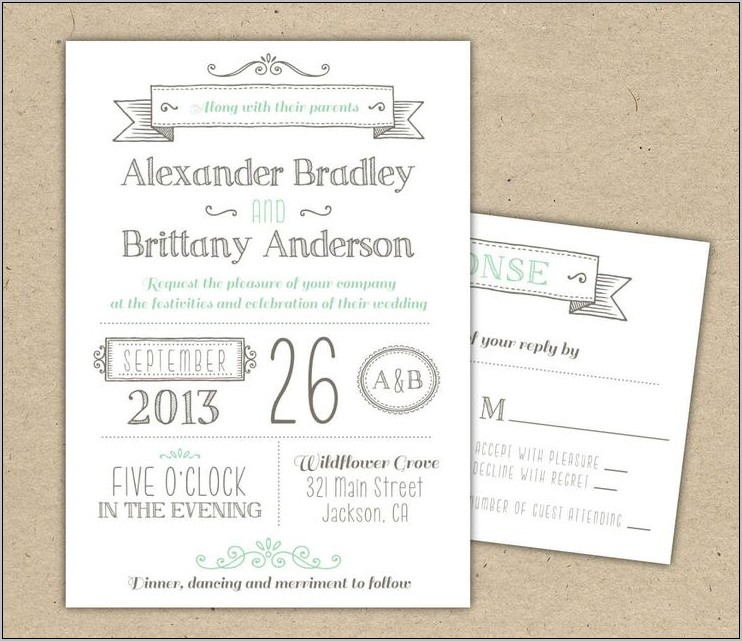 Business Invitation Templates Free Download