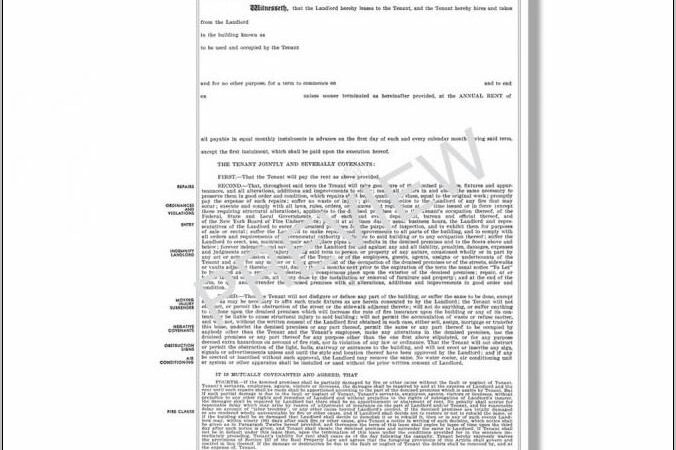 Business Lease Agreement Template Doc