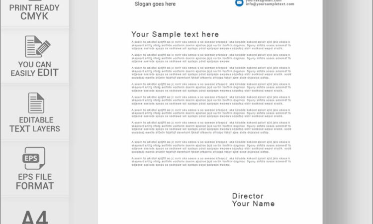 Business Letterhead Templates Download