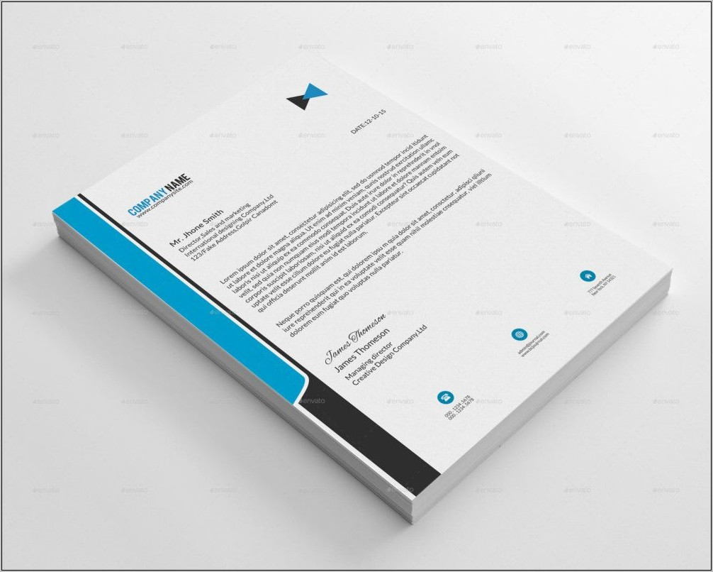Business Letterhead Templates For Word
