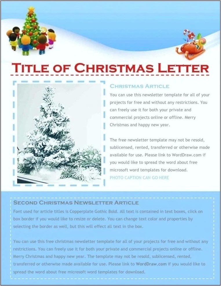 Business Newsletter Templates Microsoft Word