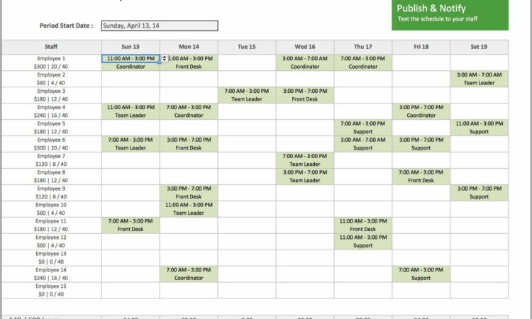 Business Plan Spreadsheet Template