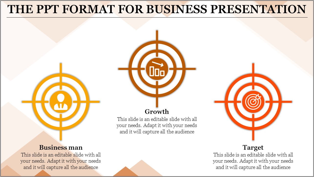 Business Presentation Ppt Format