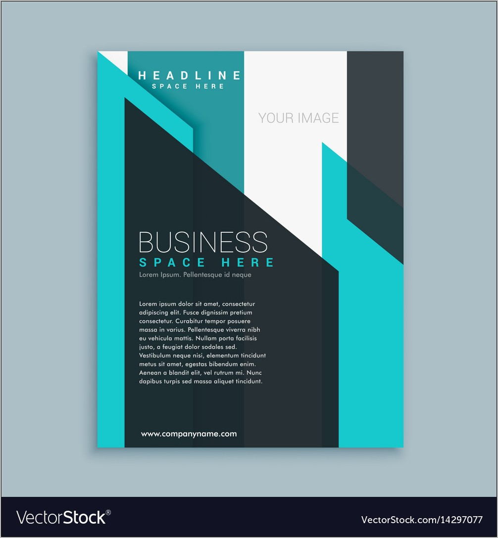 Business Presentation Template Free Vector