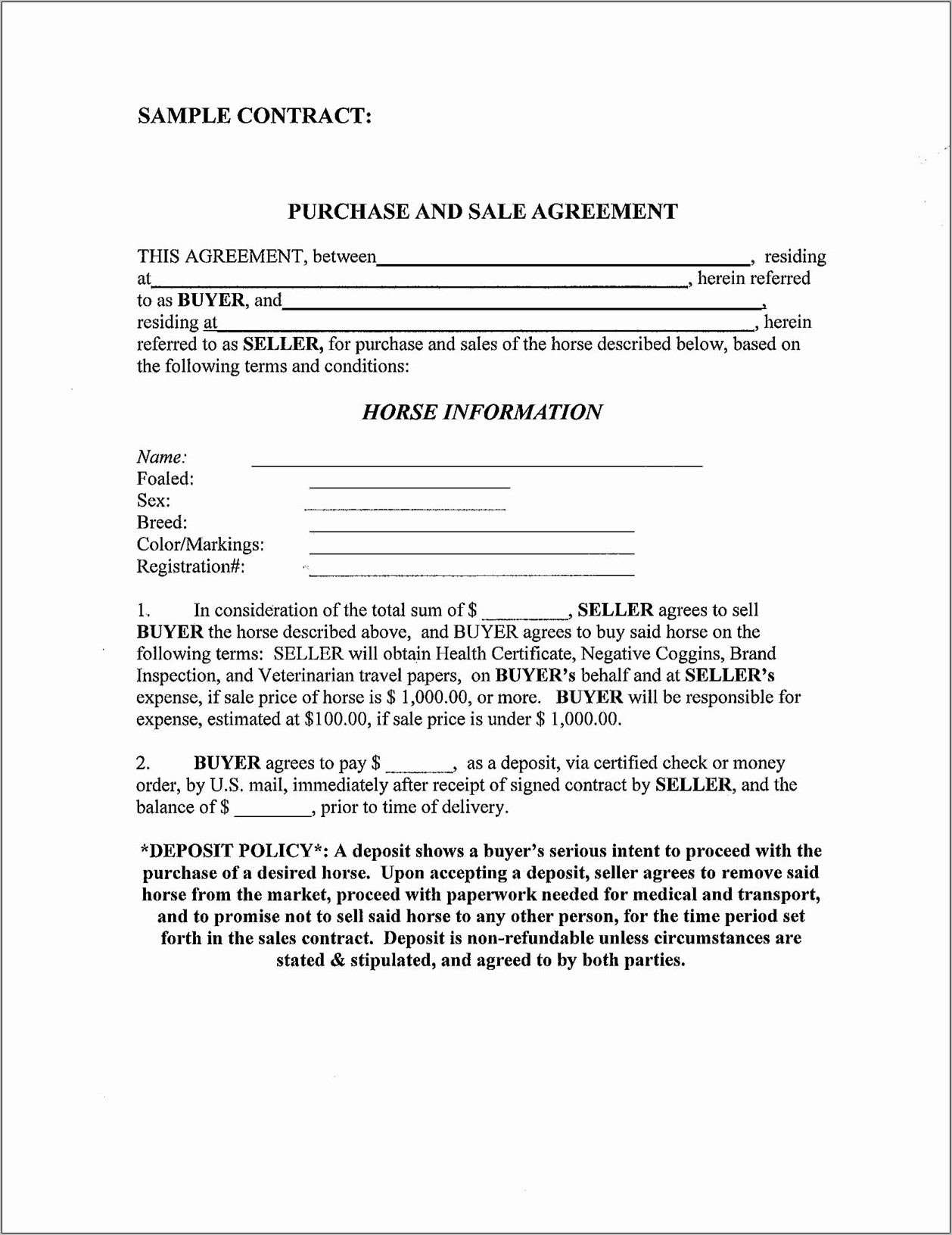 Business Sales And Purchase Agreement Template Nz