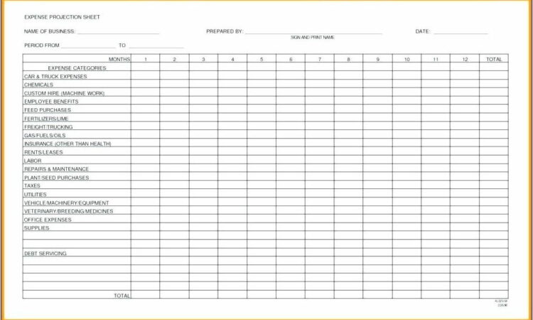 Business Travel Expense Sheet Template