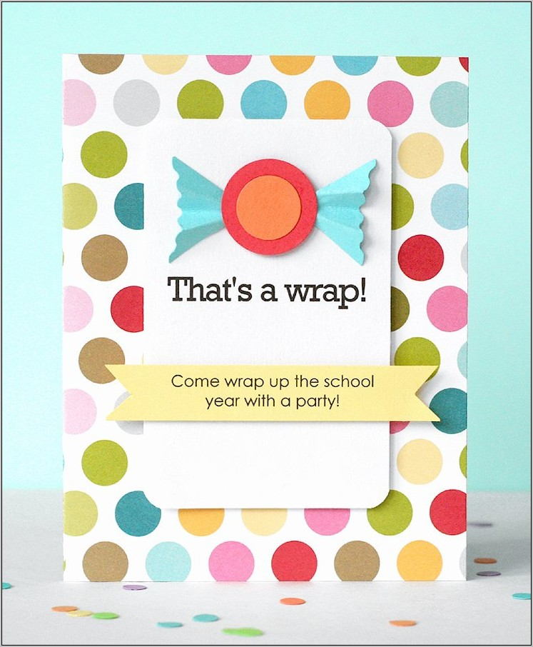 Butterfly Wrap Invitation Template