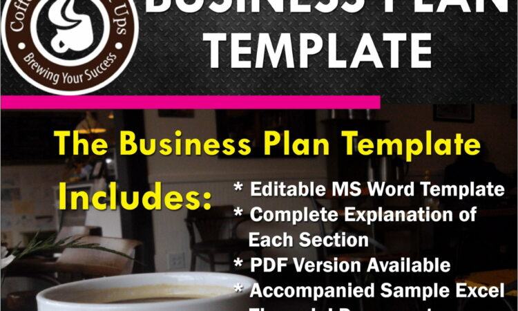 Cafeteria Business Plan Sample Pdf