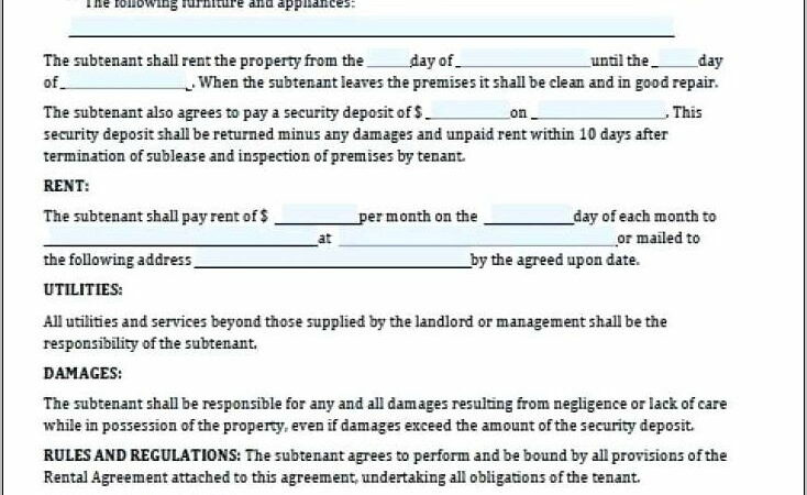 California Commercial Lease Agreement Template Free