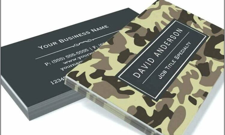 Camo Wedding Invitations Templates