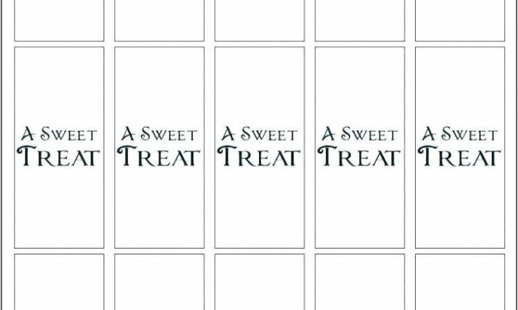 Candy Bar Wrapper Template Size