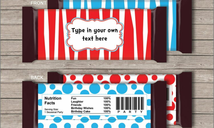 Candy Bar Wrapper Templates For Mac