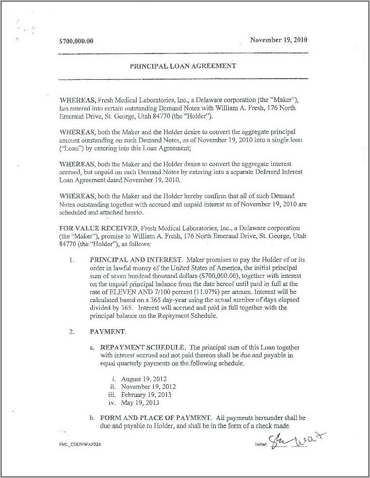 Car Accident Settlement Agreement Letter