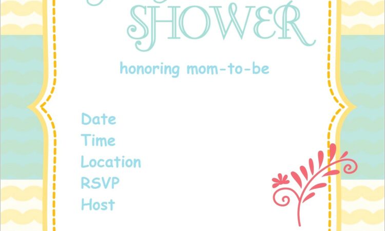 Cheap Baby Sprinkle Invitations