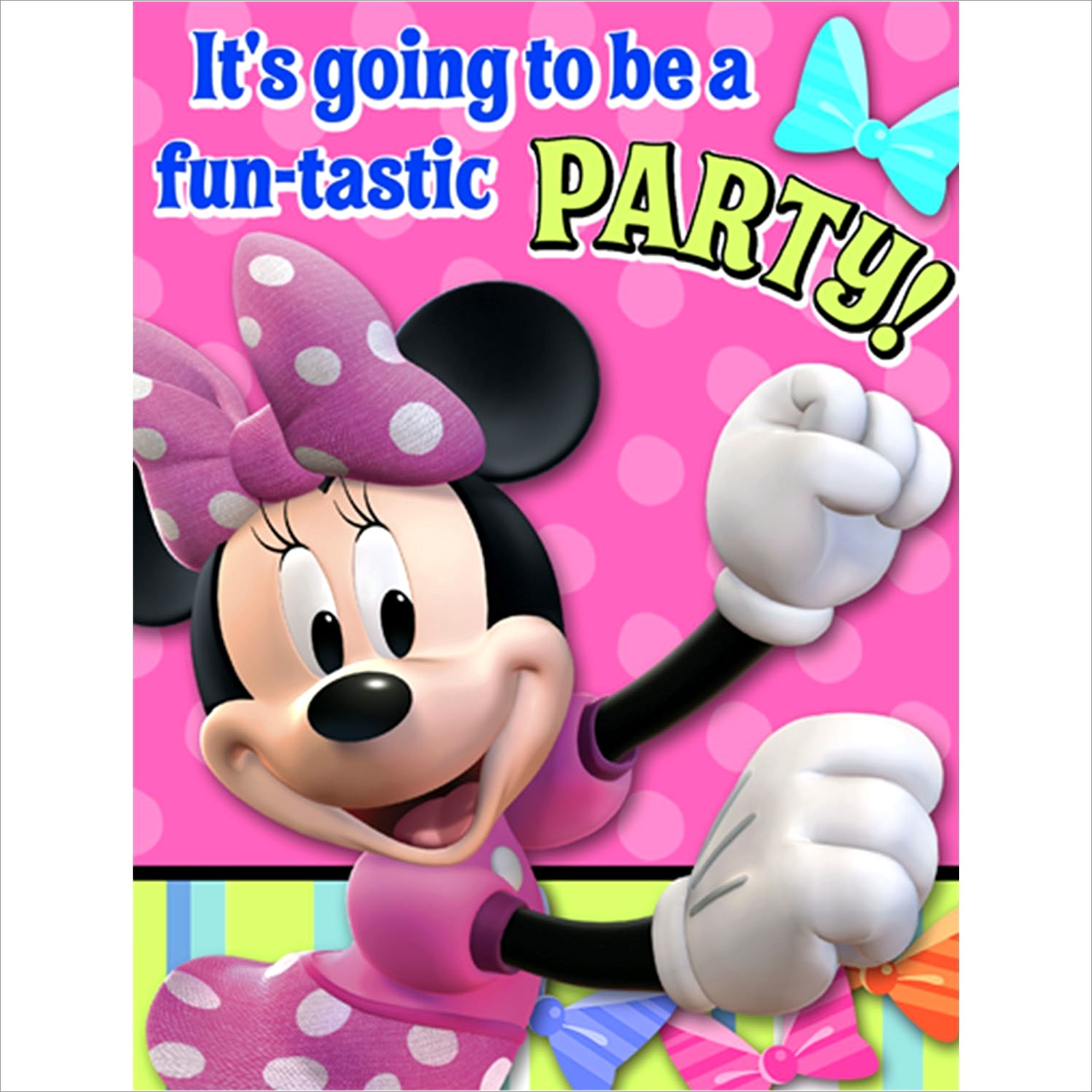 Cheap Minnie Mouse Invitations