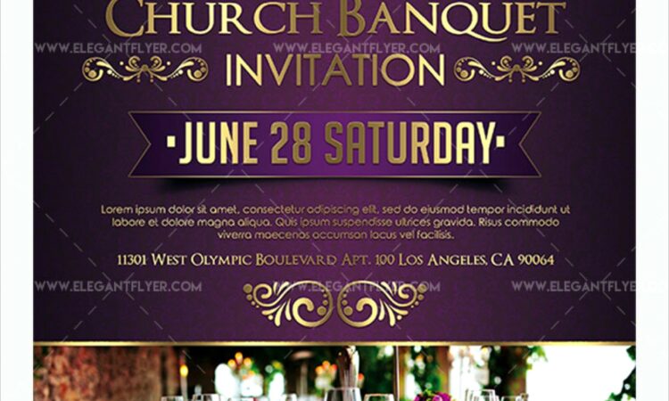 Church Invitation Flyer Template