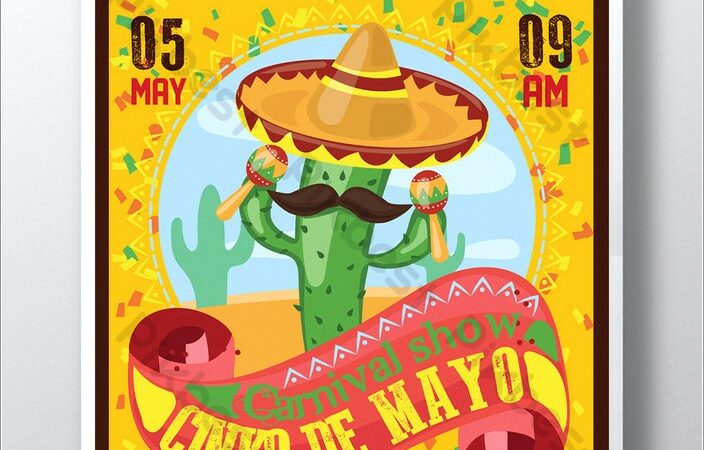 Cinco De Mayo Invitation Template Free