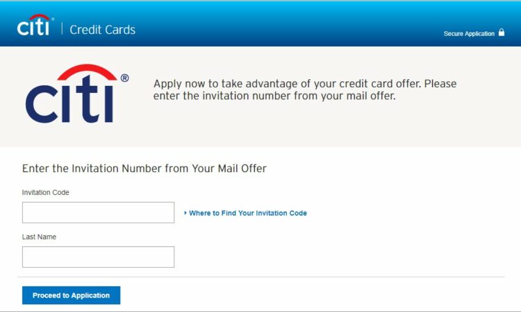 Citi Diamond Preferred Invitation Number