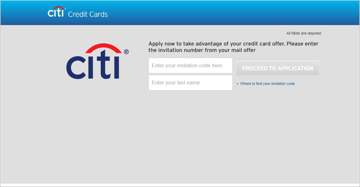 Citi Double Cash Invitation Number