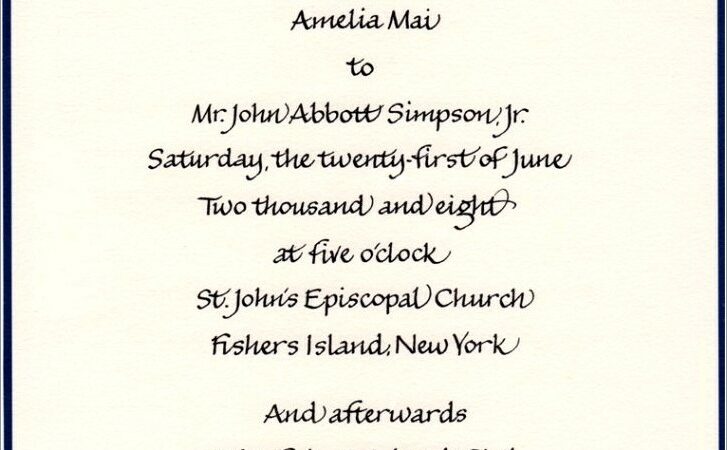 Cocktail And Dinner Invitation Wording