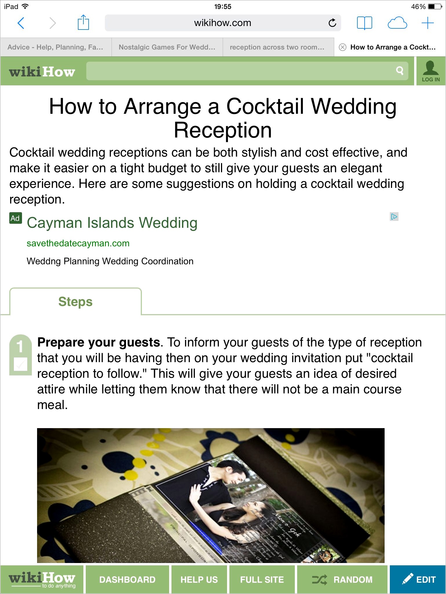Cocktail Wedding Reception Invitation Wording