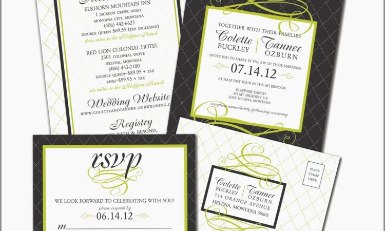 Concertina Wedding Invitations Etsy