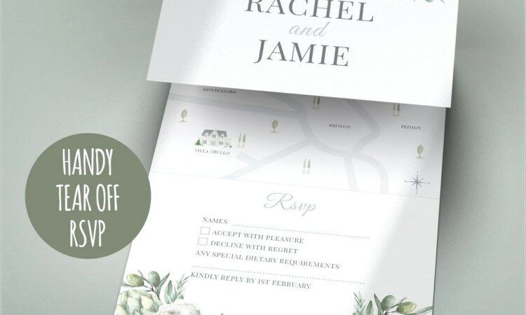 Concertina Wedding Invitations Printing