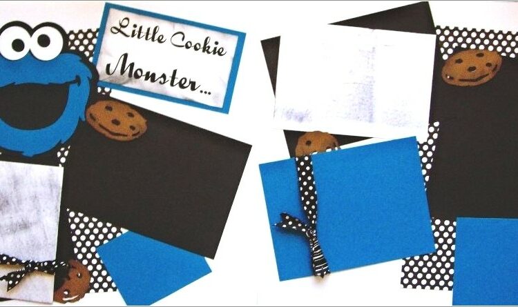 Cookie Monster First Birthday Invitations