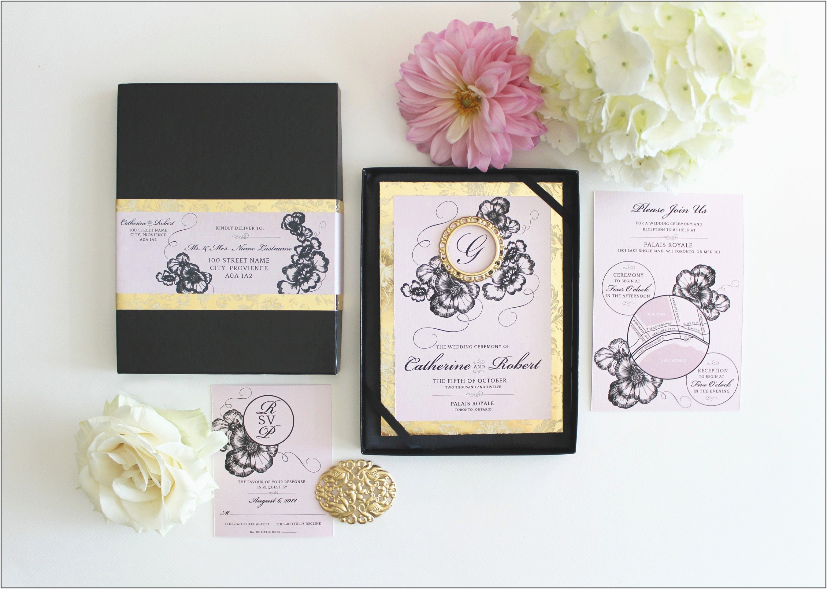 Cotton Rag Paper Wedding Invitations