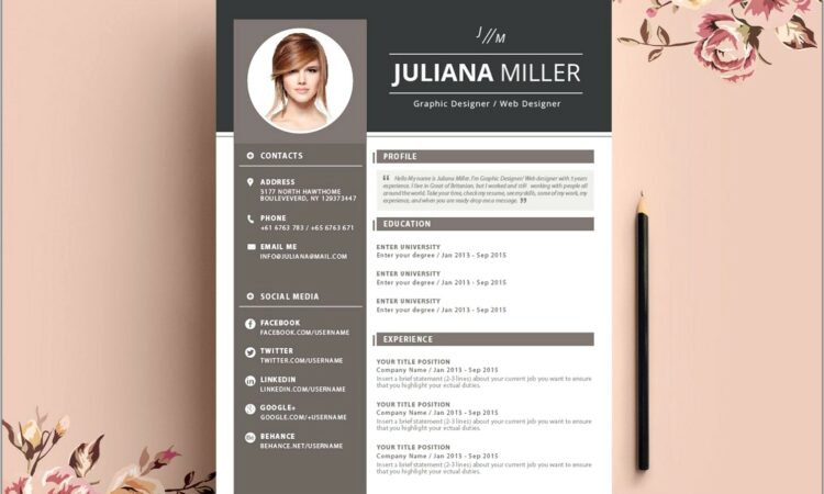 Creative Resume Templates Doc Free Download