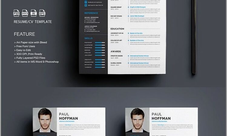 Creative Resume Templates Free Download Doc