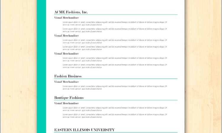 Cv Template Microsoft Word 2007 Free Download