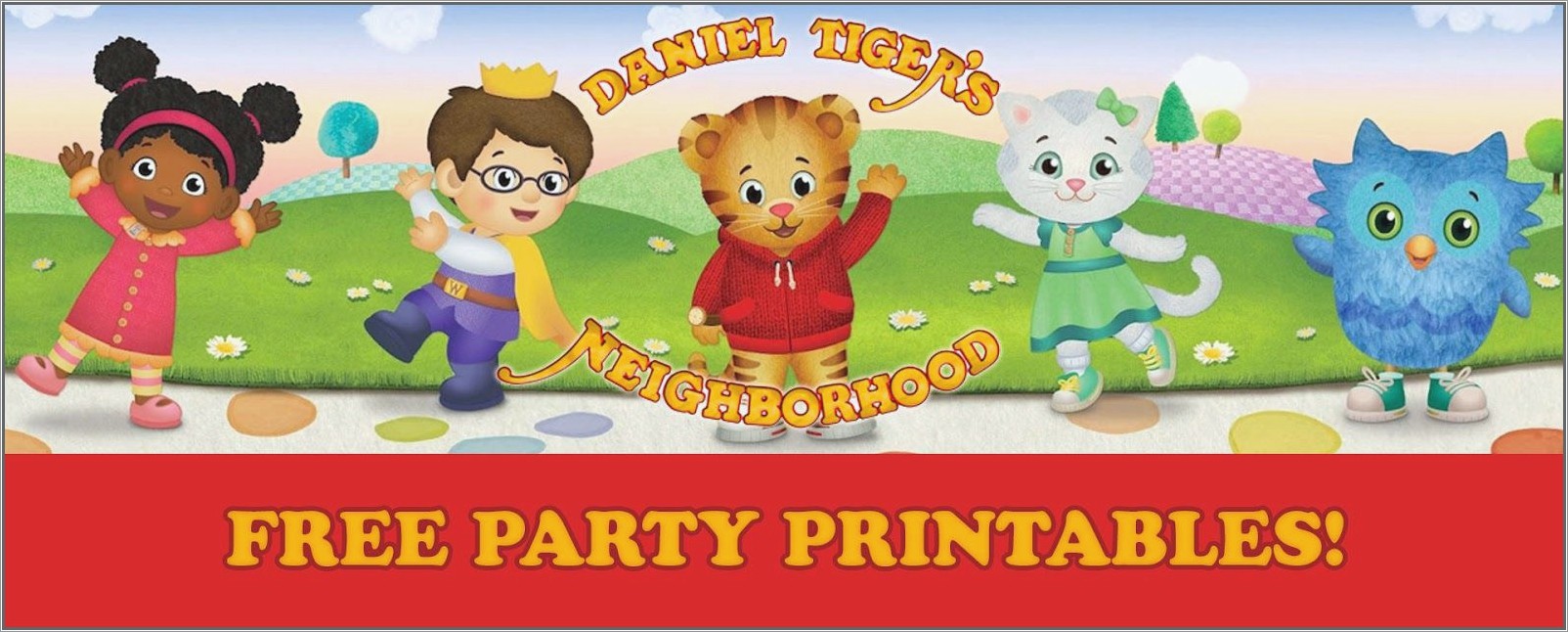 Daniel Tiger Birthday Invitations Free Printable