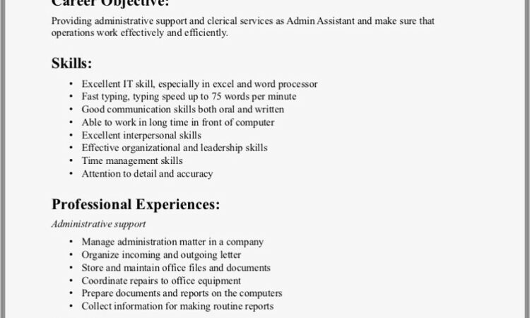 Dental Assistant Resume Examples No Experience