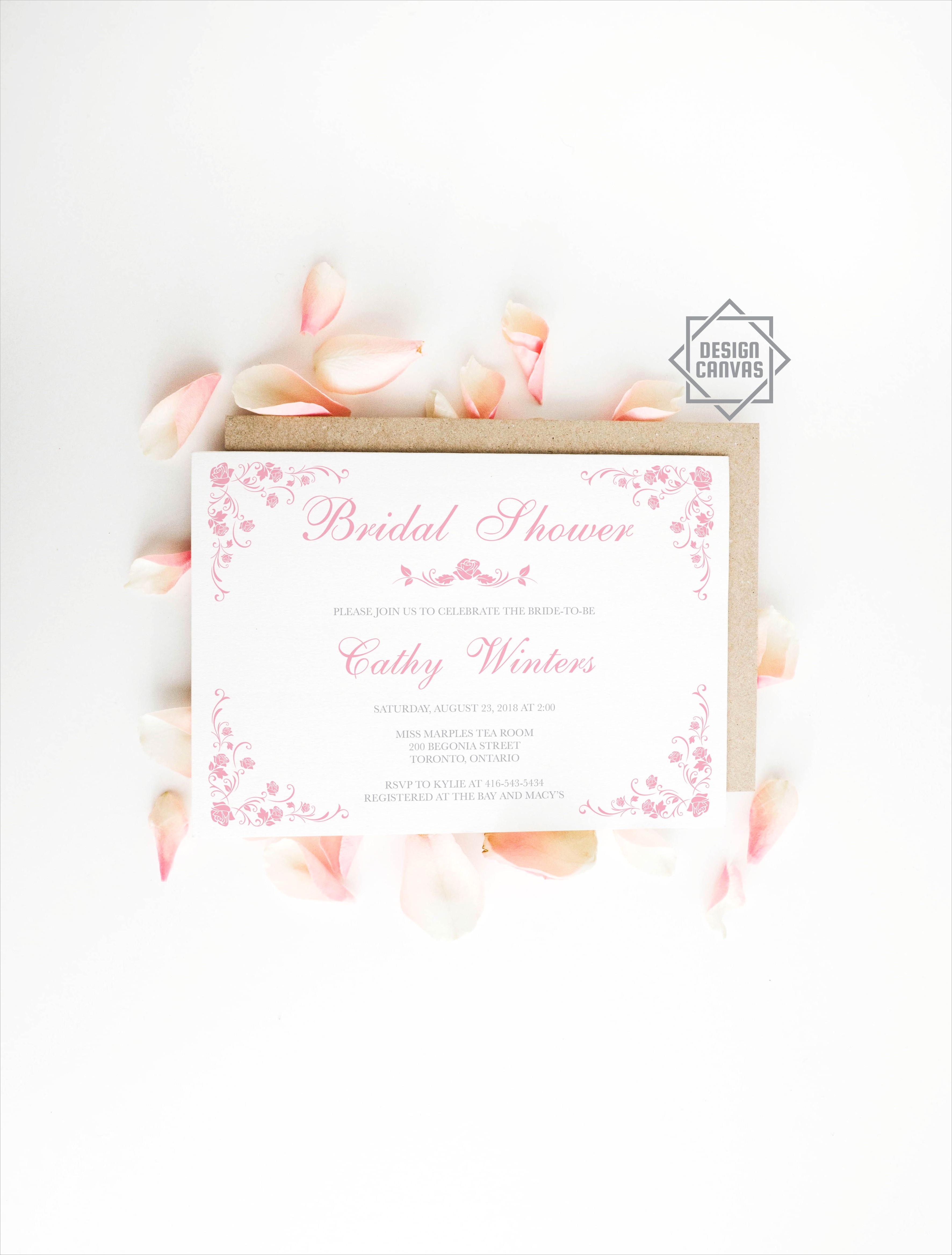 Digital Invitation Card Template