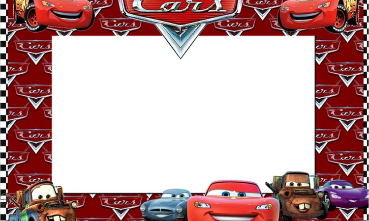 Disney Cars Birthday Invitations Printable Free