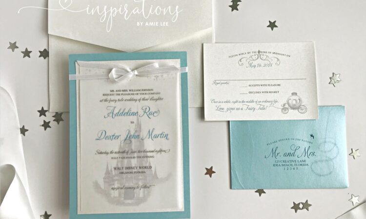 Disney Princess Wedding Invitations