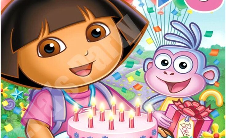 Dora Birthday Invitations Templates Free