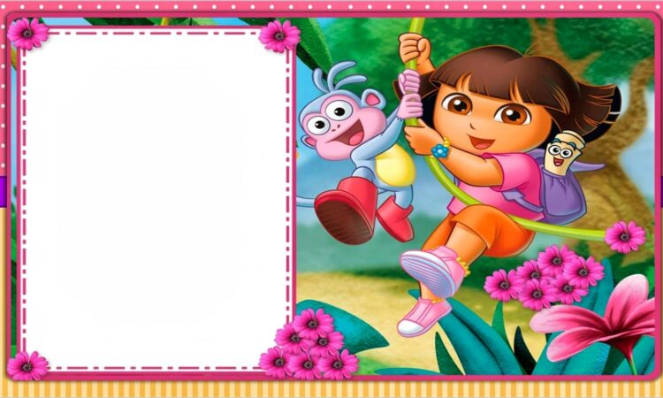 Dora The Explorer Birthday Invitations