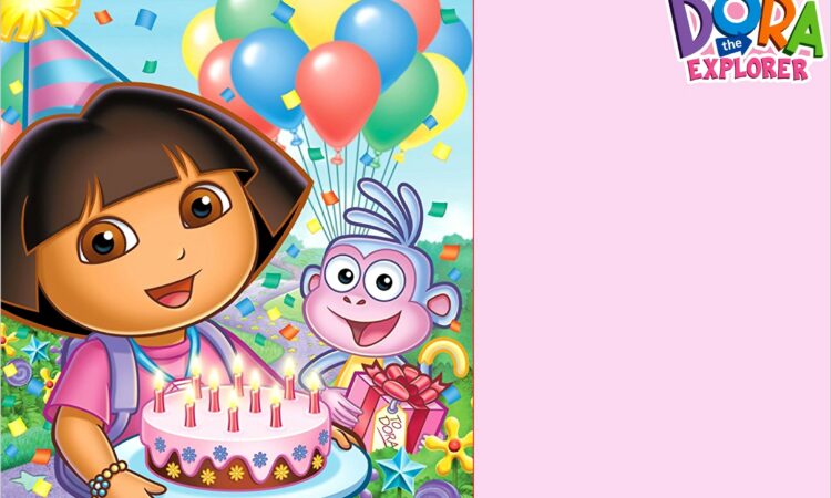 Dora The Explorer Invitations